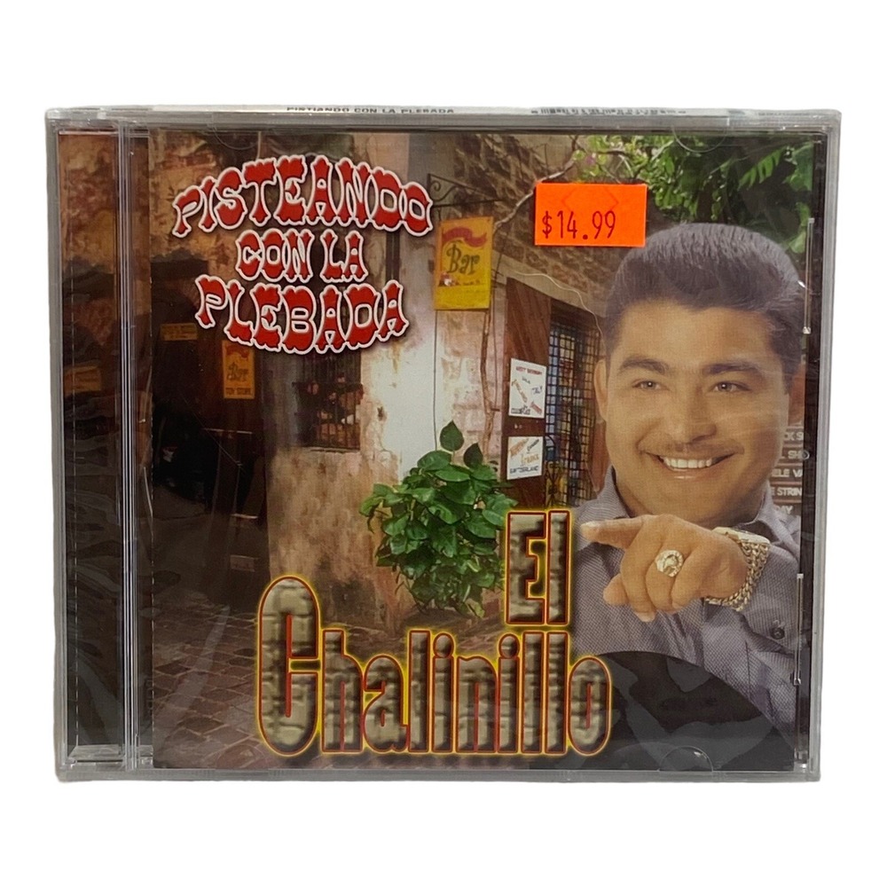 El Chalinillo: Pisteando‎ con la Plebada (CD, 2002 Líderes) Latin, New Sealed